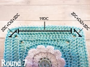 Wildflower Granny Square Crochet Pattern | Little Monkeys Crochet