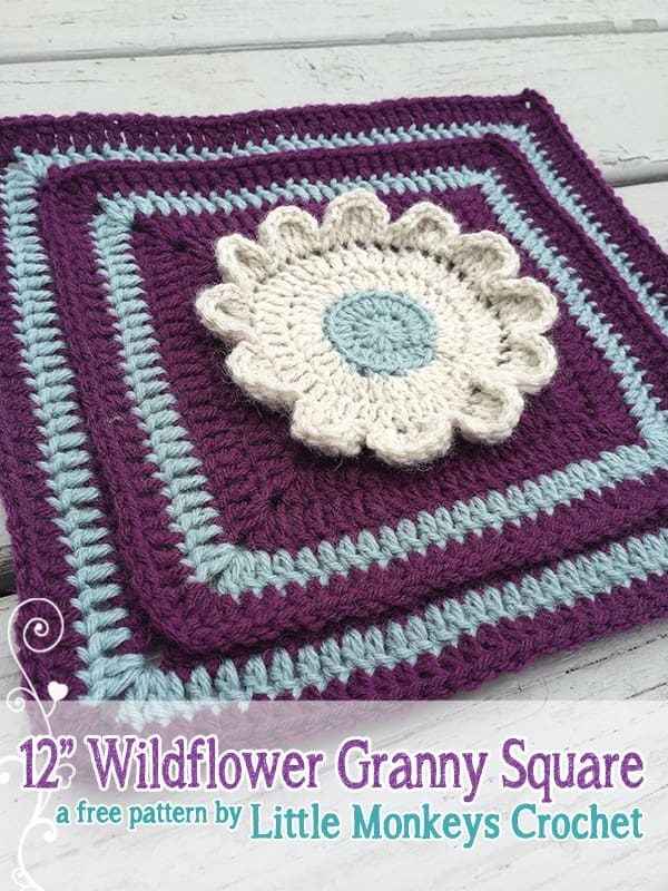 Wildflower Granny Square No. 2