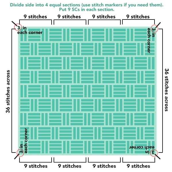 Basketweave Throw Pillow Crochet Pattern  |  free crochet pattern by Little Monkeys Crochet