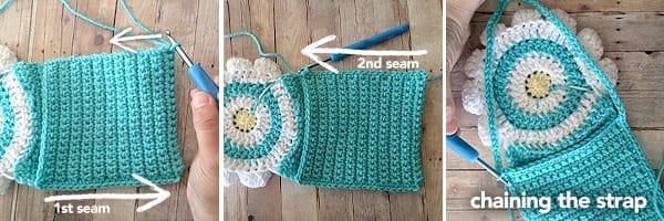 Little Girl's Wildflower Purse | Free Crochet Pattern by Little Monkeys Crochet