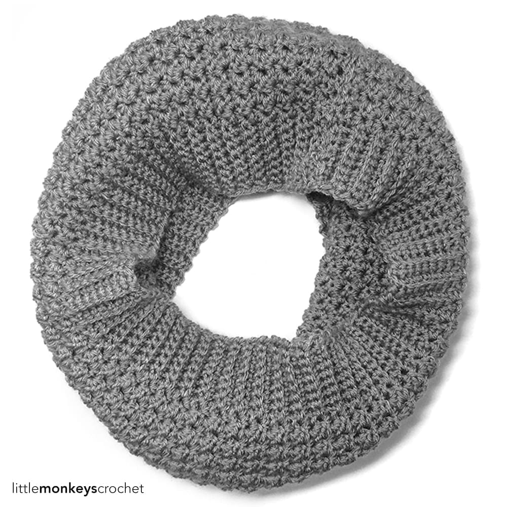 Comfy Squares Textured Cowl