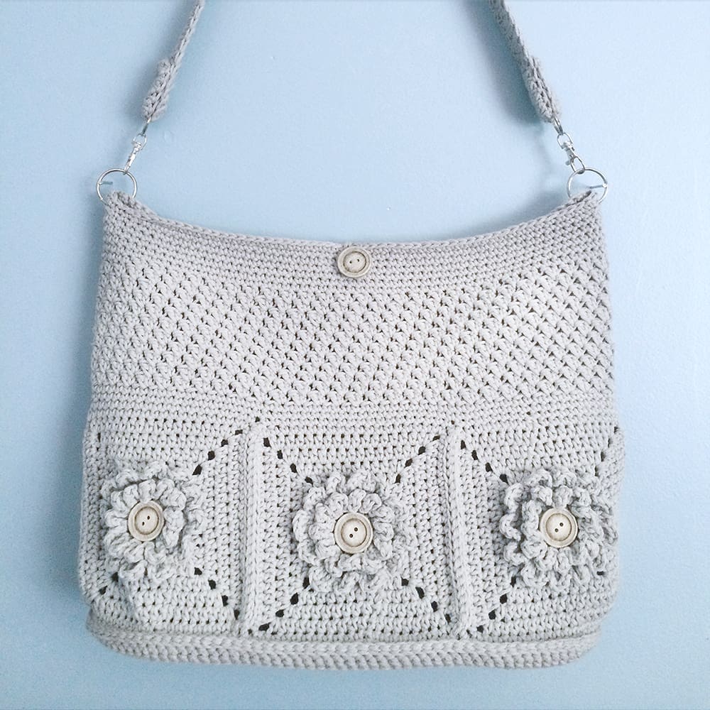 Wildflower Shoulder Bag (Crochet-Along)