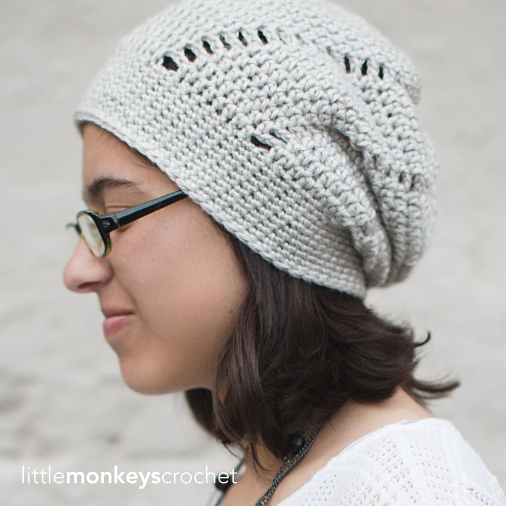 Snow Capped Slouch Hat