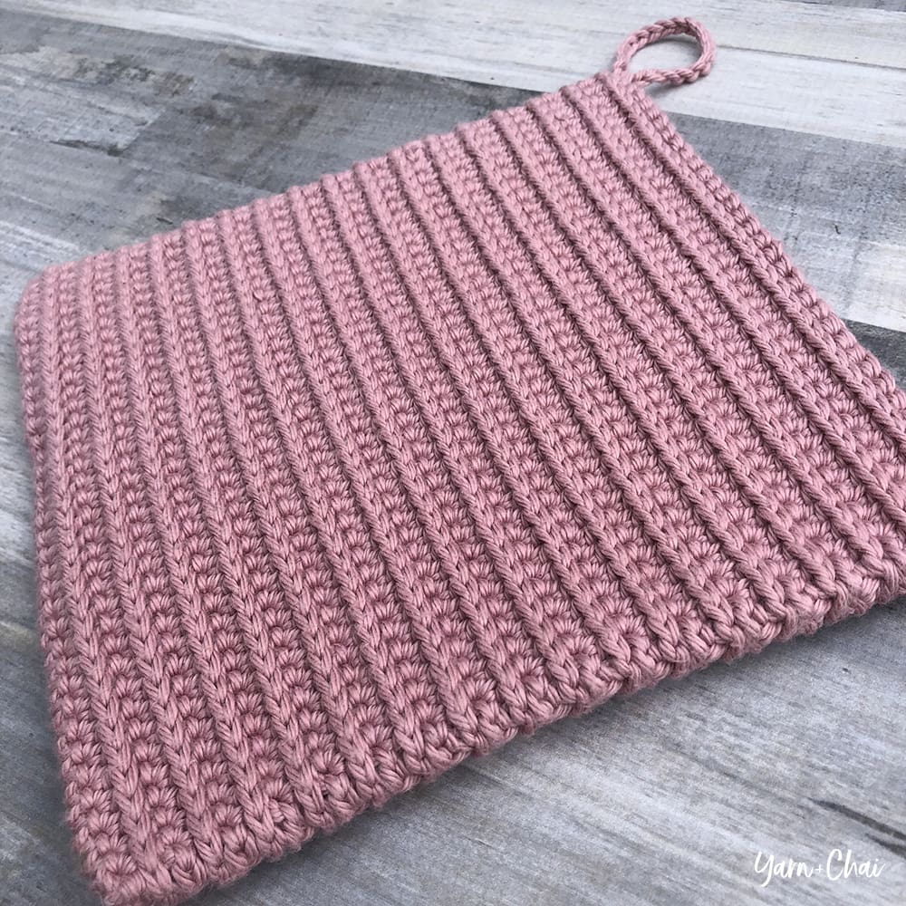 Ribbed Potholder