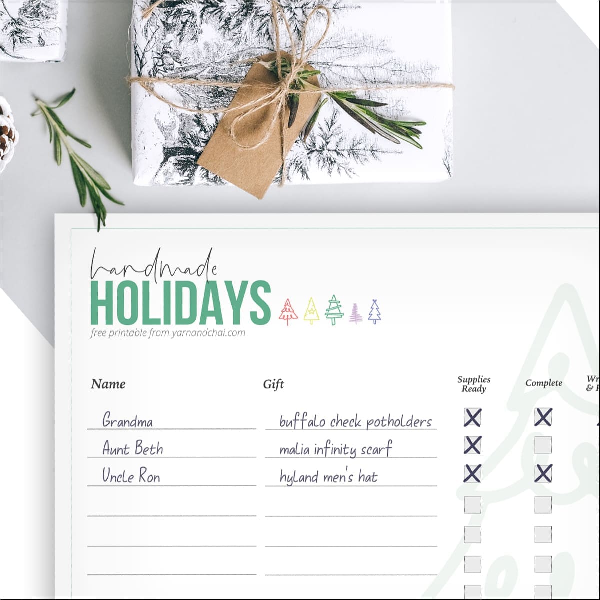 12 Days of Christmas: Handmade Holidays Gift List