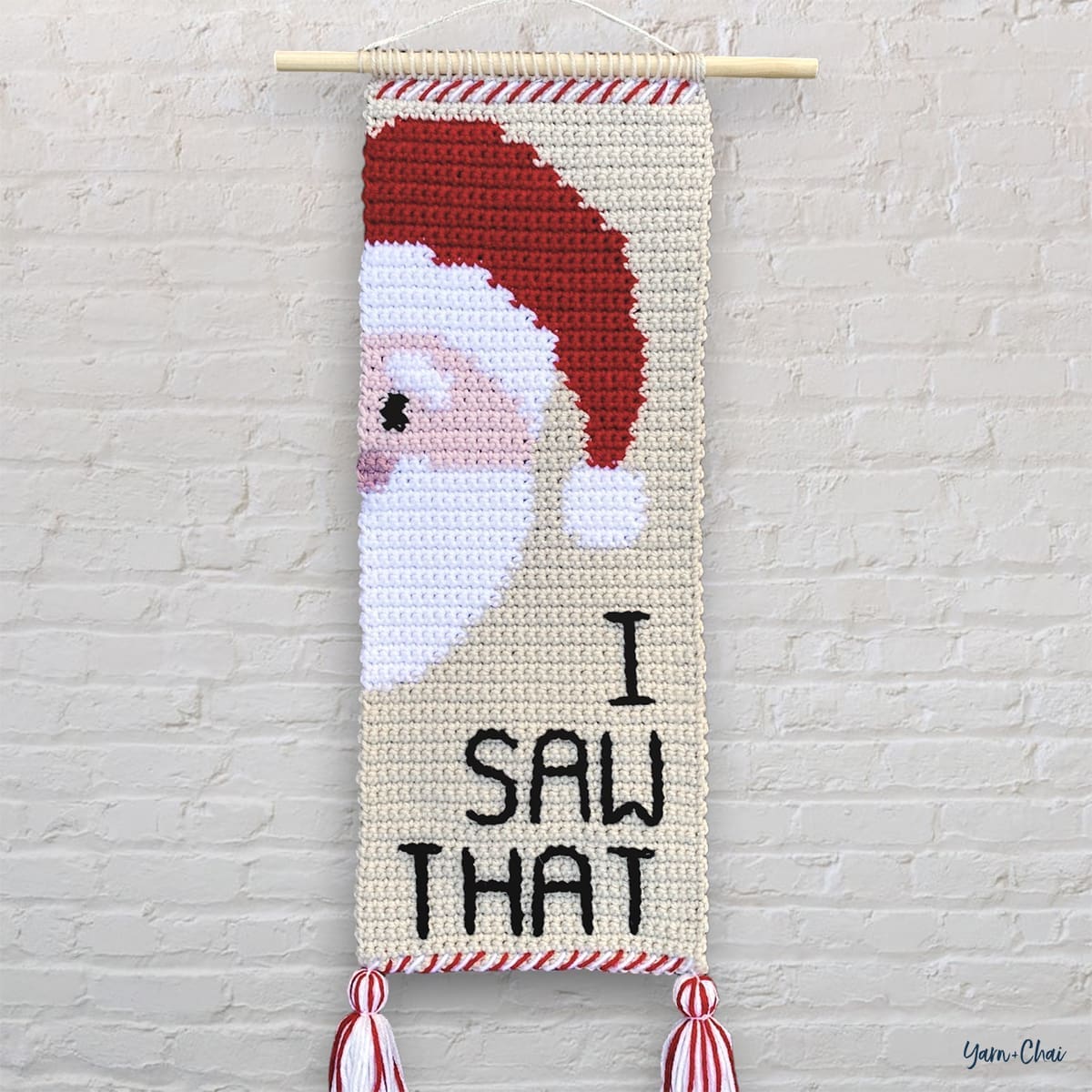 I Saw That – Santa Wall Hanging